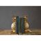 Hello Honey® 9" Pineapple Shaped Gold Bookend Set
